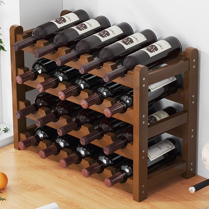 红酒架创意摆件酒瓶架酒柜格子架多层葡萄酒架子红酒格置物架家用,餐饮具,酒架,淘宝优惠券,粉丝福利购,淘宝优惠卷