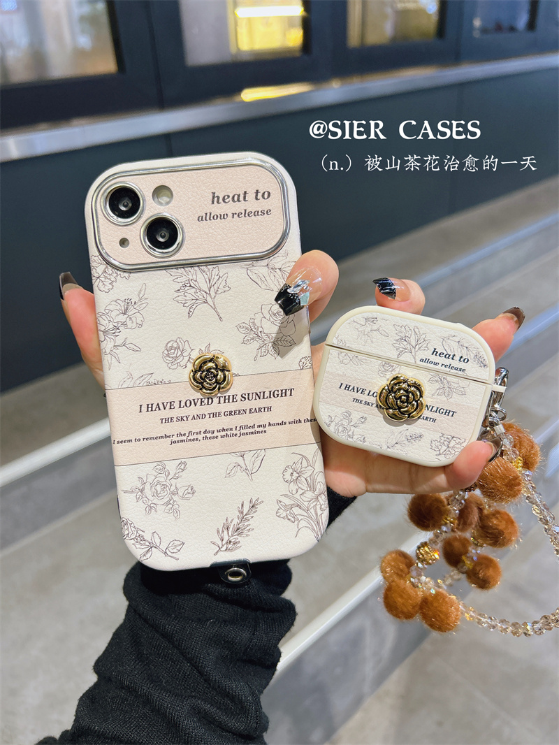 立体山茶花Airpodspro2保护套