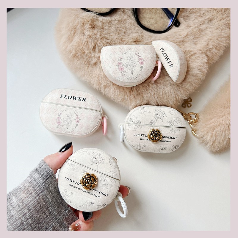 立体山茶花Freebudspro保护套