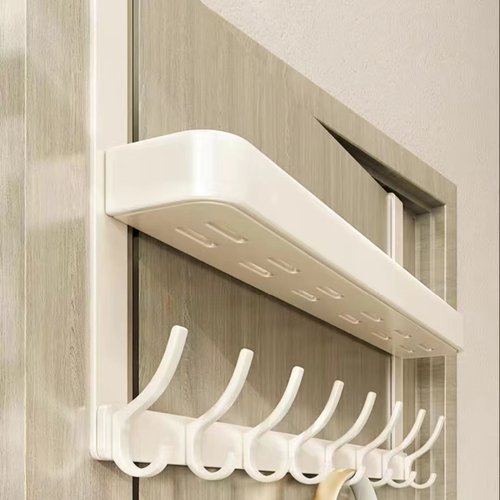 【即挂即用】免打孔静音门后挂钩