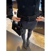 睿哥 高智欧尼 经典 PickRui A字毛呢半身裙女秋冬新款 短裙包臀裙