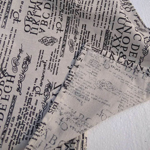 棉麻桌布欧式大字母亚麻防尘盖布餐桌布报纸圆桌台布长方形茶几布