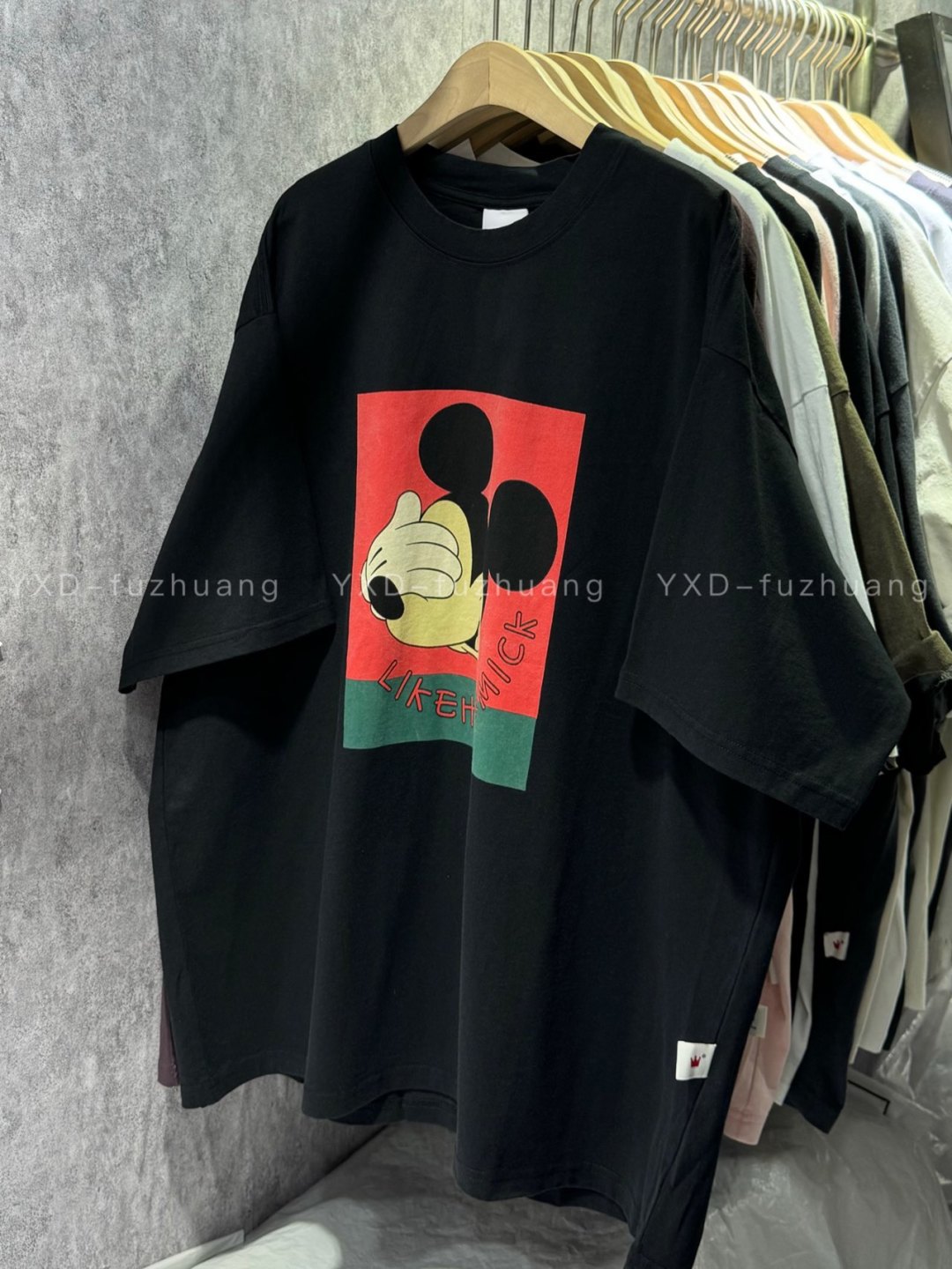 100%纯棉短袖t恤女夏季宽松上衣