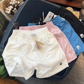 宽松阔腿休闲运动小个子透气热裤 速干短裤 2025新款 薄款 女外穿夏季