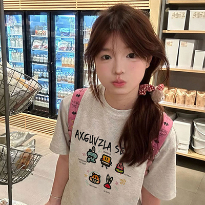 圆领学生百搭体恤小个子短袖T恤