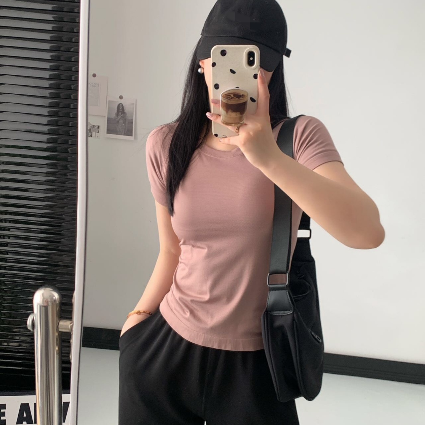 Swiftlyy lu家同款瑜伽服短袖跑步健身T恤女透气速干圆领运动上衣