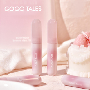 gogotales戈戈舞纯野棒唇泥裸色口红唇彩平价学生妆雾面哑光唇釉