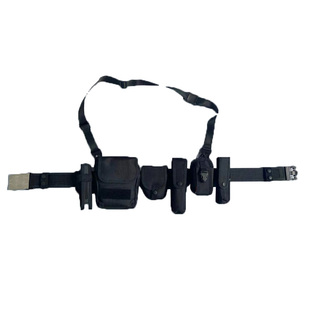 户外战术多功能新标六装备包保安武装巡逻执勤黑色八件套腰带男