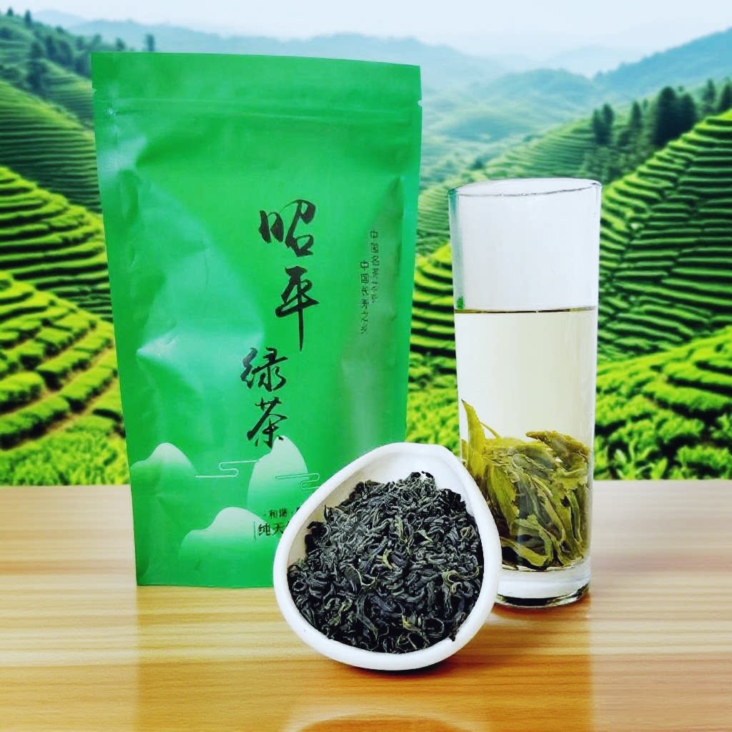 500g新茶尝鲜广西昭平绿茶高特色产区绿茶