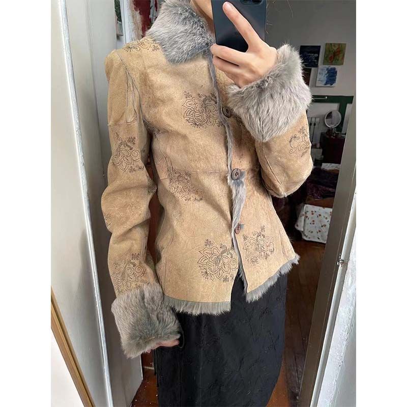 高级定制Vintage复古印花