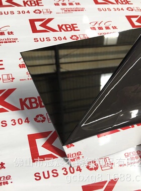 304彩色不锈钢板 天蓝色拉丝不锈钢板 古铜镜面板