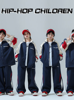 男女同款嘻哈街舞班服套装表演服