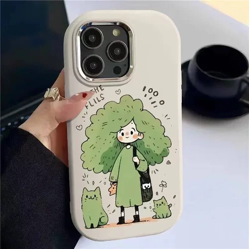 森林公主适用14promax防摔15plus苹果手机壳iphone16日韩13小众12