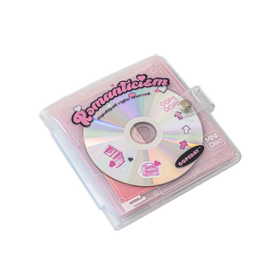 OOPSDAY光盘收纳册追星收纳大容量多功能一宫格爱豆专辑小卡收纳盒光碟集册照片收藏册车载便携碟片收藏本