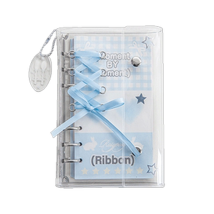 RosyPosy柔设高颜值活页笔记本可爱少女心手账本便携式记事本学生日记本高中生专用学习计划本口袋本摘抄本