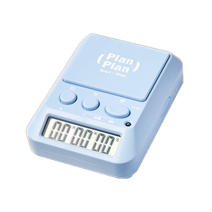 Planwith计时器学习专用电子儿童定时器时间管理厨房秒表提醒时钟做题考研自律闹钟倒计时提醒器