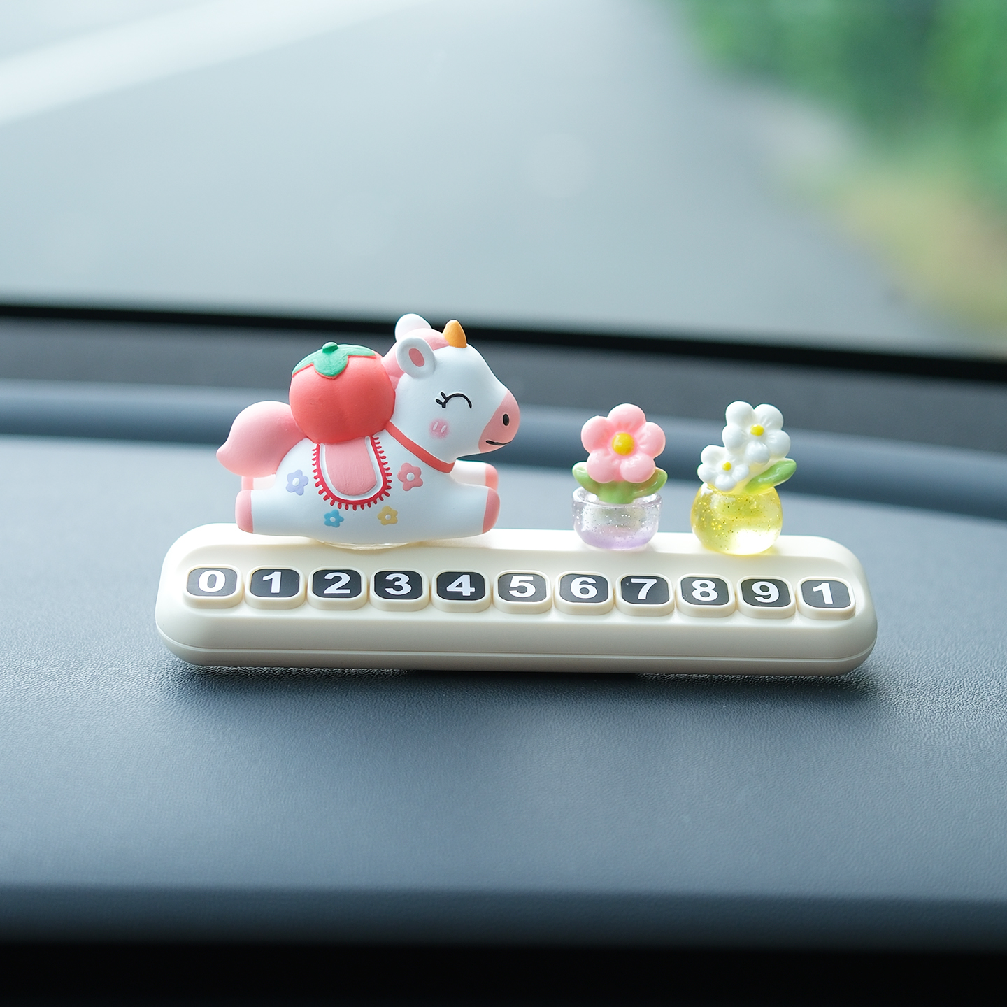 可爱小马挪车电话牌2025新款