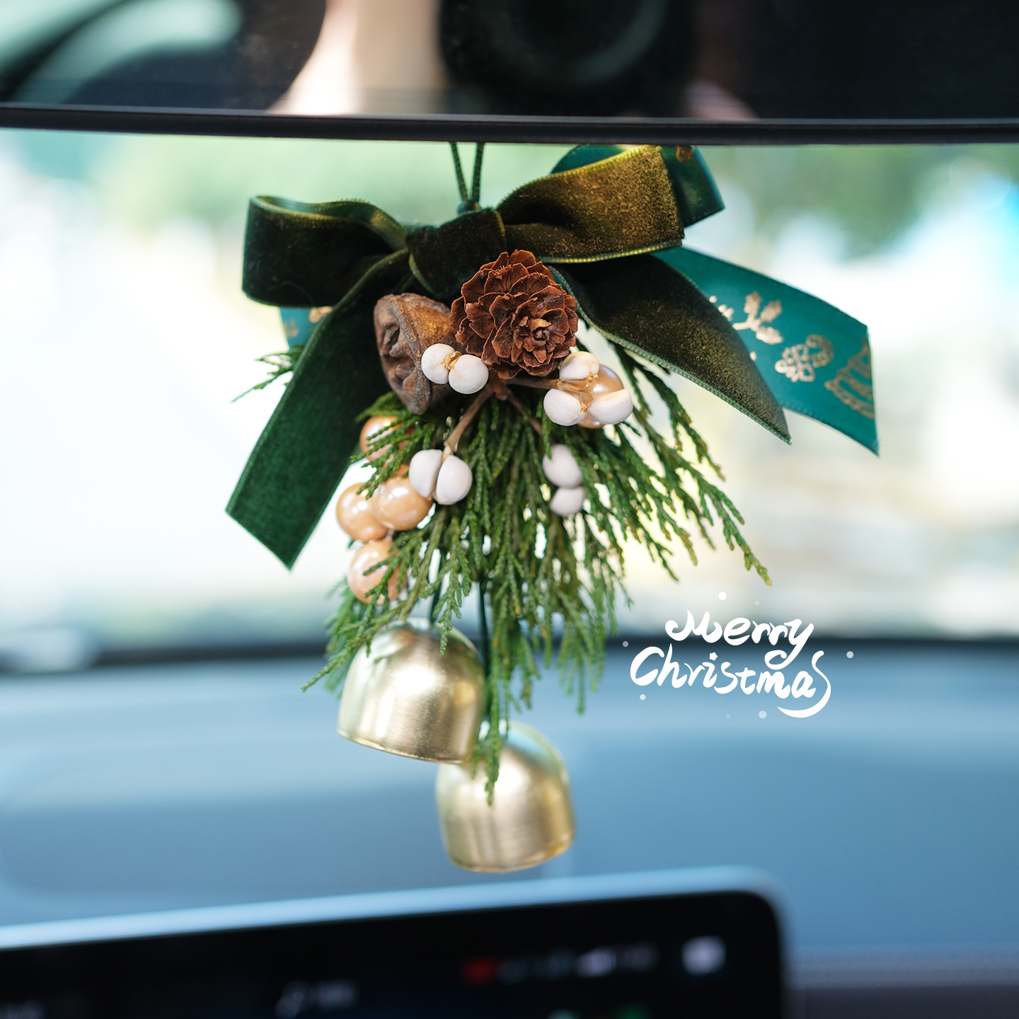 汽车挂件圣诞装饰手工diy材料包