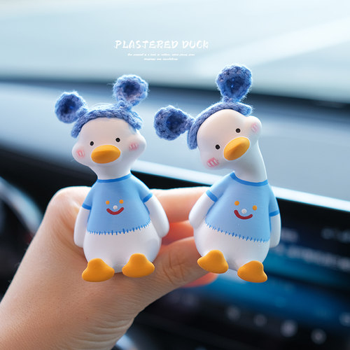 毛线熊耳加油鸭出风口香薰