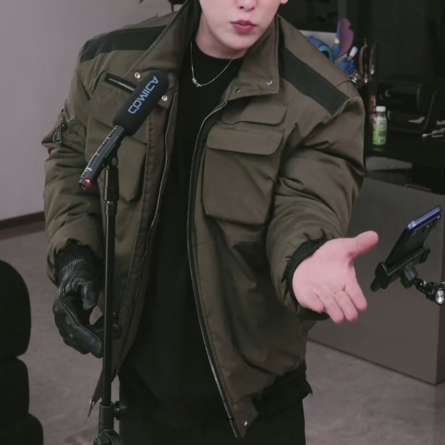 飞行员夹克棉服冬季新款男士时尚潮流美式工装外套休闲痞帅高品质