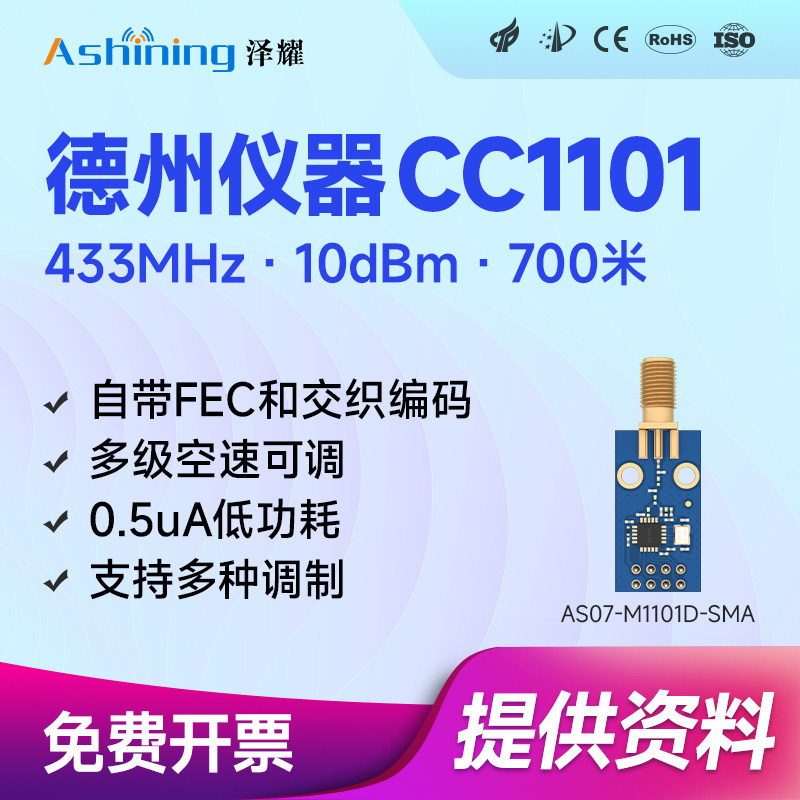 泽耀工业级串口通讯透传无线模块图片