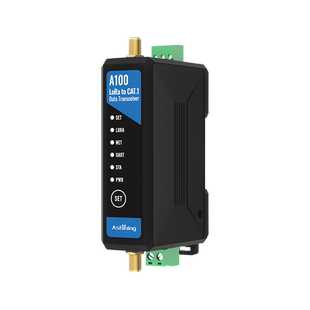 LoRa4G网关485串口数传电台Cat1通信数据模块DTU全网通阿里云MQTT