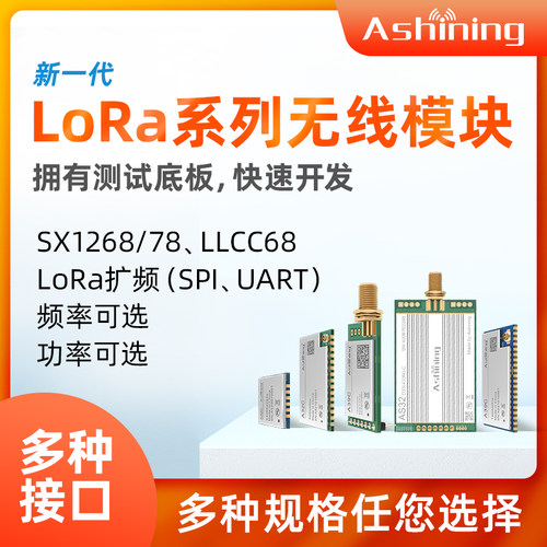 SX1278/LLCC68无线loRa串口模块