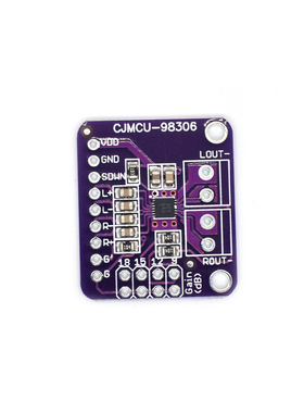 CJMCU-98306 MAX98306 立体声 D类 放大器 AB类音频 3.7W