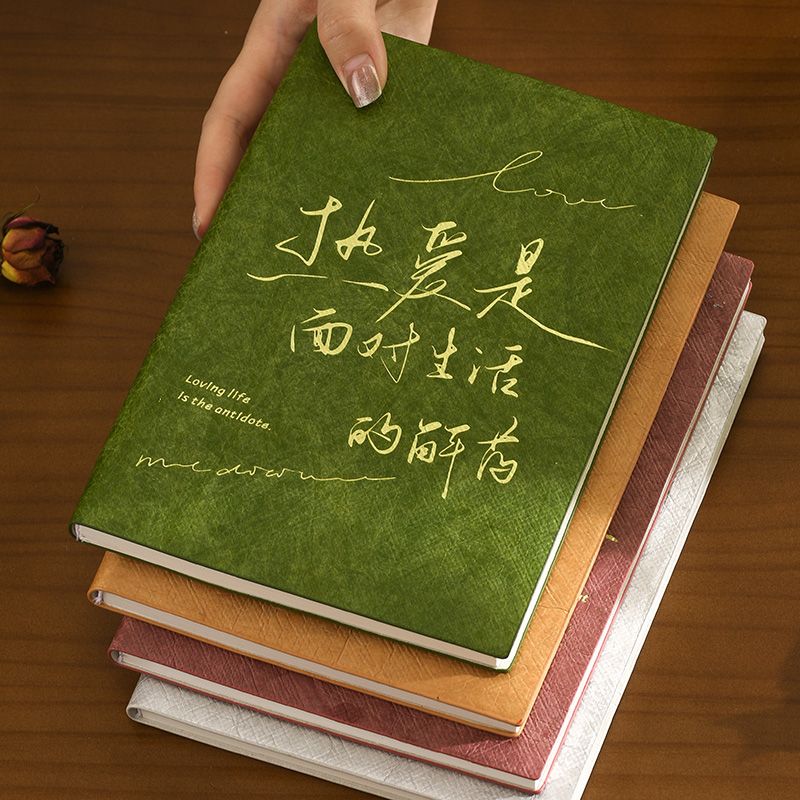 简约杜邦纸笔记本高颜值