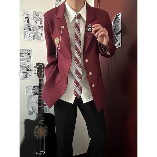 dk西装制服外套休闲高级感日系