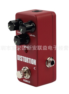KOKKO FDS2 DISTORTION失真效果器 电吉他效果器失真两级失真连接