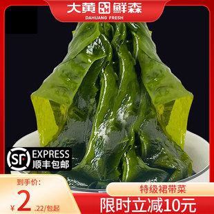 裙带菜干货非特级海带苗儿童大人火锅食材菜出口品质 大黄鲜森