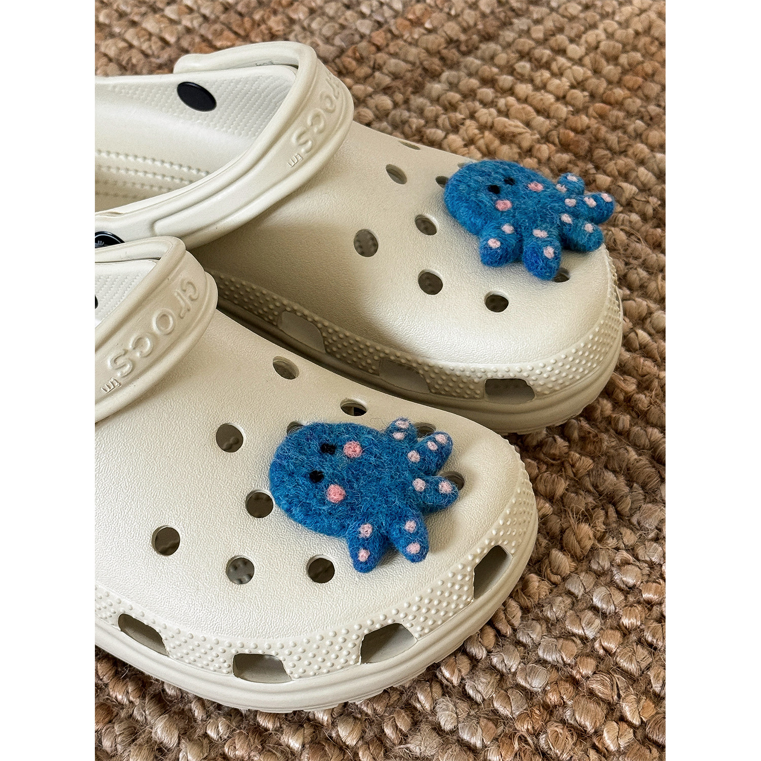 洞洞鞋配饰羊毛毡鞋扣可爱卡通蓝色章鱼智必星适配crocs儿童鞋花,服饰配件/皮带/帽子/围巾,鞋扣,淘宝优惠券,粉丝福利购,淘宝优惠卷