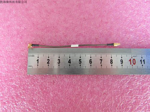 进口GPPO-GPPO直角DC-40GHz 9cm射频毫米波跳线半肉跳线电缆跳线