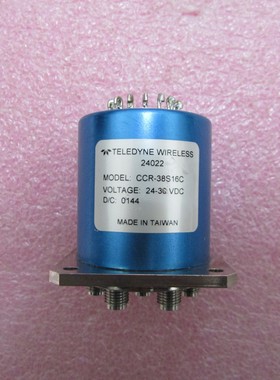 TELEDYNE CCR-38S16C DC-18GHz 24-30V SP6T 射频微波同轴开关