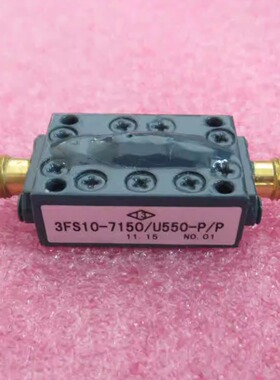 6.85-7.49GHz 中心频率: 7.15GHz SMA 射频微波 同轴带通滤波器