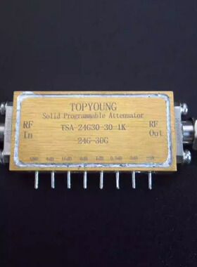 TOPYOUNG进口 24-30GHz 0-31.5dB 0.5dB步进 射频程控步进衰减器