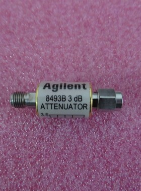 Agilent 8493B DC-18GHz 3dB 2W SMA公-SMA母 射频同轴固定衰减器