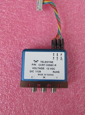 Teledyne进口CCRT-33S8C-R DC-18GHz单刀双掷射频同轴开关