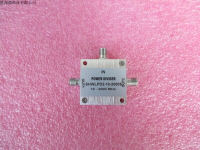 SHWLPD2-10-2000S10-2000MHzSMA一分二射频微波同轴功率功分器