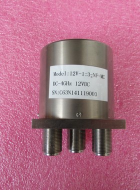 MAGVENTION进口12V-1:3-NF-MC DC-4GHz12VSP3 N射频微波同轴开关