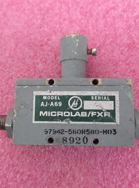 进口 AJ-A69 6-12GHz 0-20dB SMA母头 射频手调连续可调衰减器