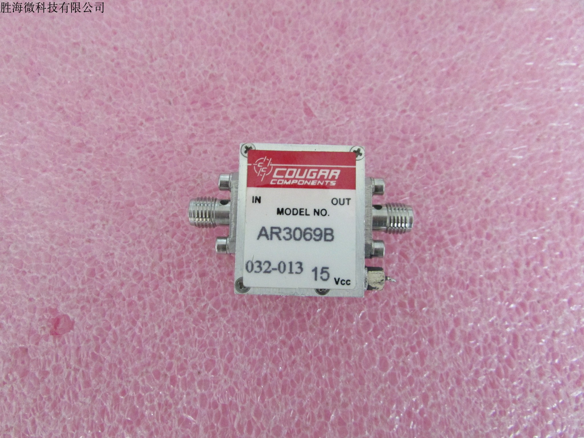 COUGRR 10MHz-3.5GHz 18dB 27dBm 射频微波放大器