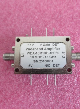 10MHz-13GHz 30dB 18dBm 0-20dB增益可调 VGC 射频增益控制放大器