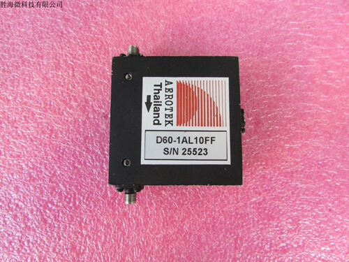 AEROTEK进口D60-1AL10FF 1-2GHz 100WSMA母射频微波同轴隔离器