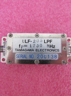 TAMAGAWA ULF-205 DC-1700MHz SMA 射频微波低通滤波器