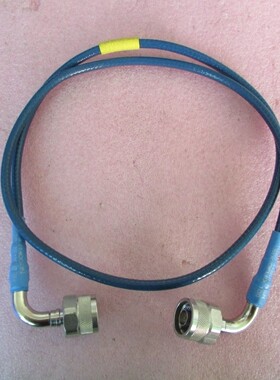 H+S  SN502195/126E  DC-18GHz N公直角90cm射频微波同轴测试电缆