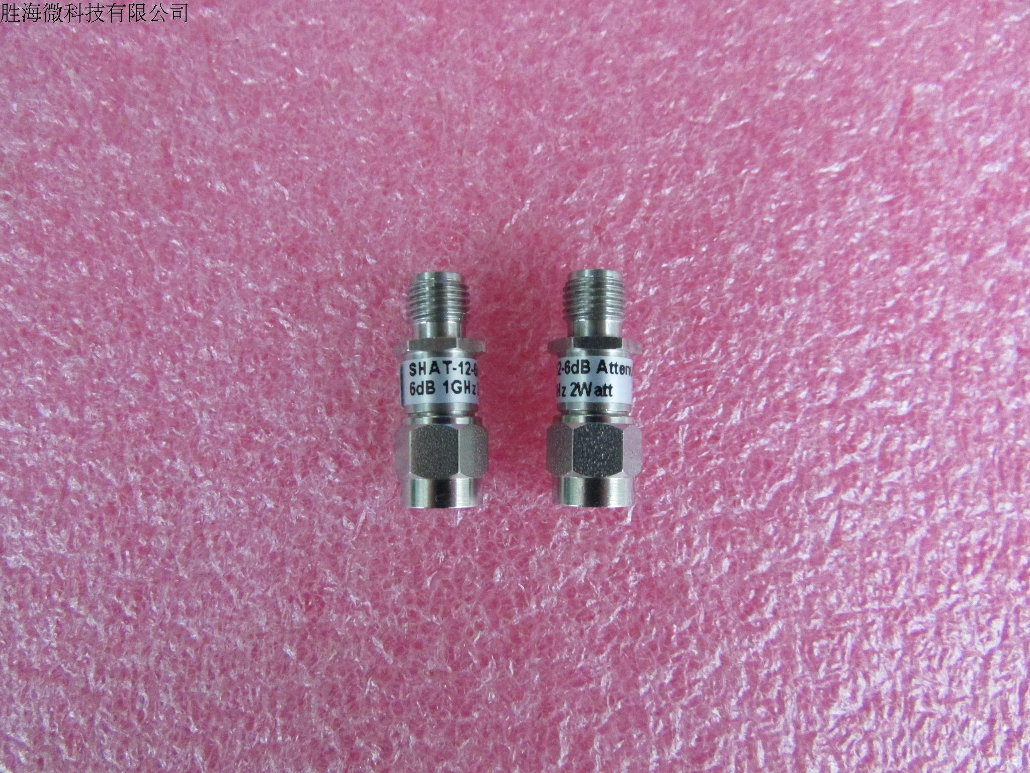 SHAT-1-6 DC-1GHz 6dB 2W 驻波：1.05 SMA 射频固定衰减器
