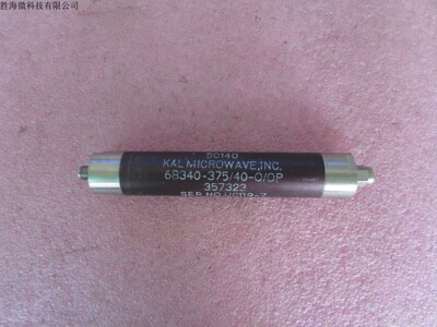K&L进口   345-402MHz  SMA RF 射频微波同轴带通滤波器