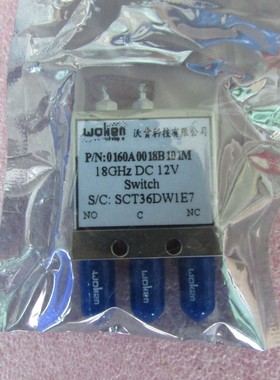Woken  0160A0018B101M  SPDT  DC -18GHz 12V射频转换同轴开关